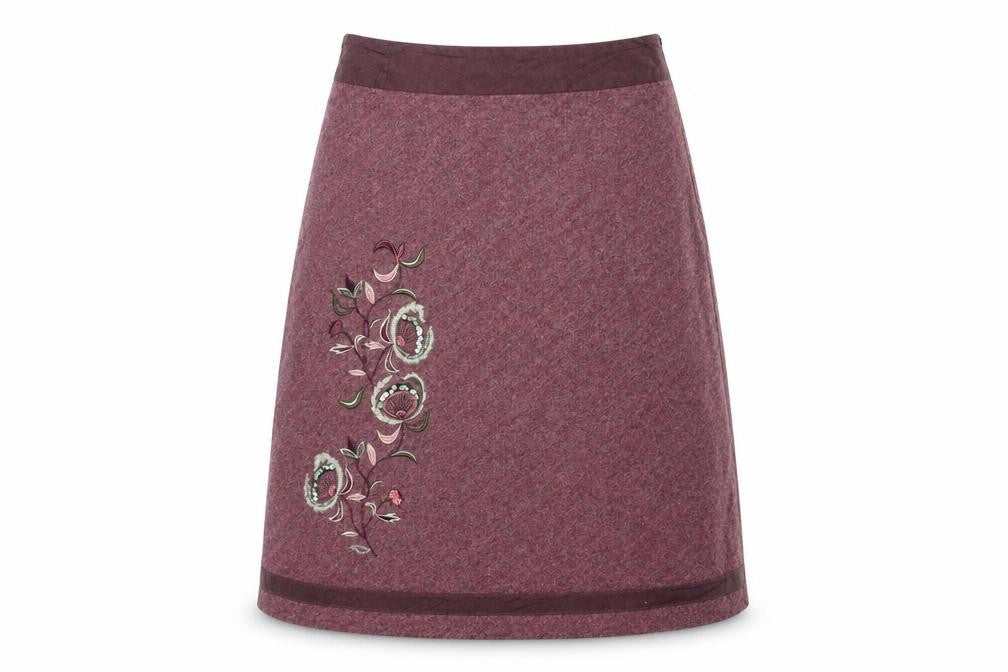Klass Womens Purple   A-Line Skirt Size 10
