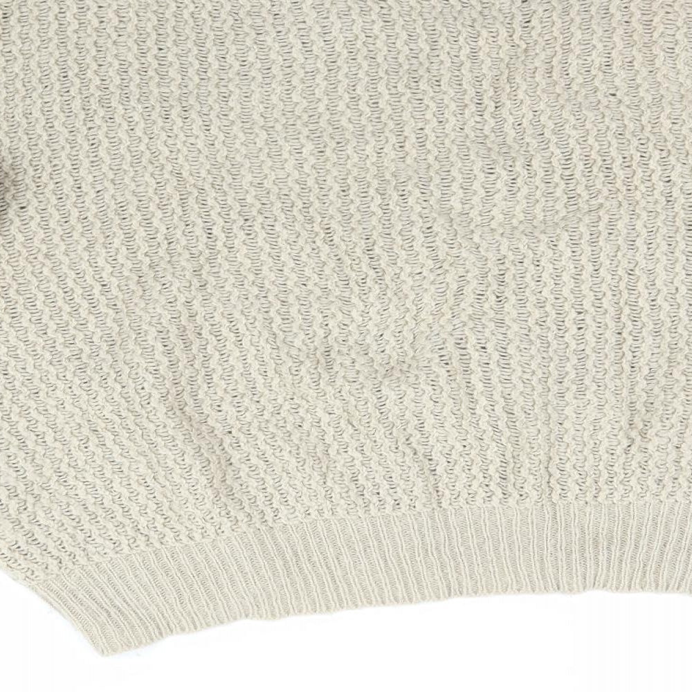 Originals Womens Beige  Knit Pullover Jumper Size M