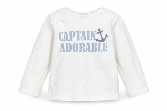 Ladybird Baby White   Basic T-Shirt Size 18-24 Months  - Captain Adorable