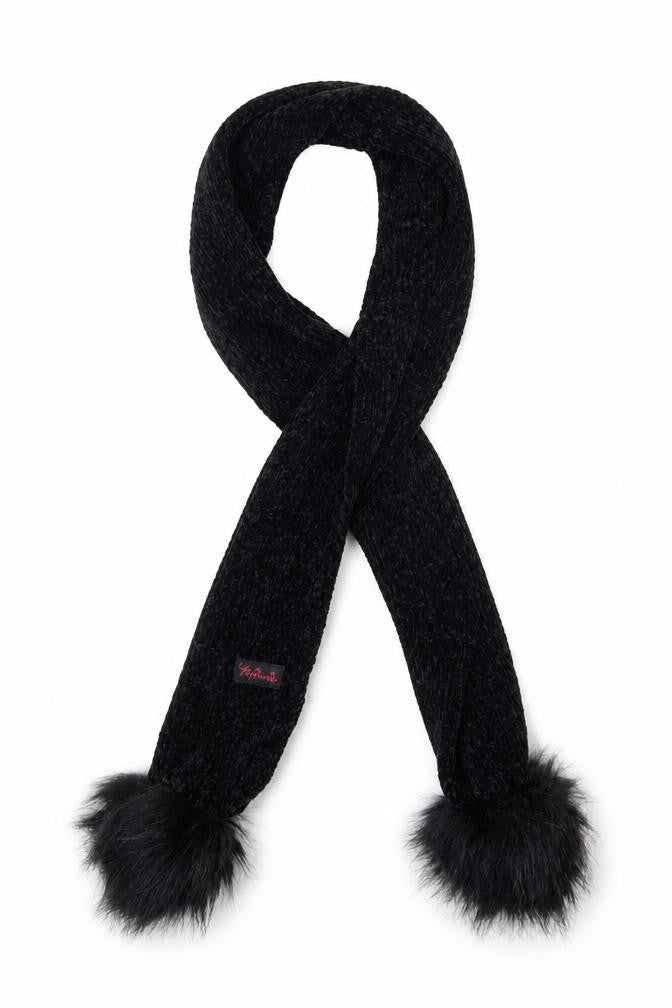 Disney Girls Blue  Knit Scarf Scarves & Wraps One Size  - Minnie Mouse