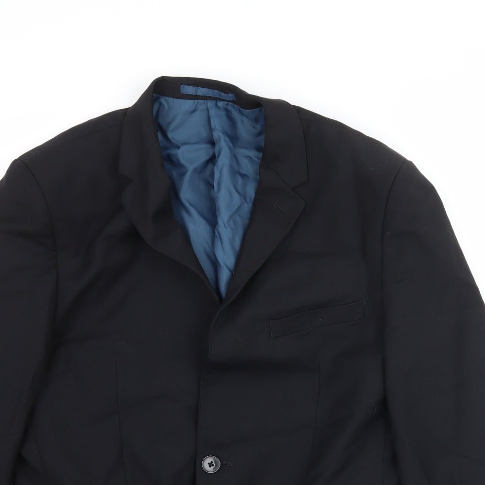 Burton Mens Black   Jacket Suit Jacket Size 40