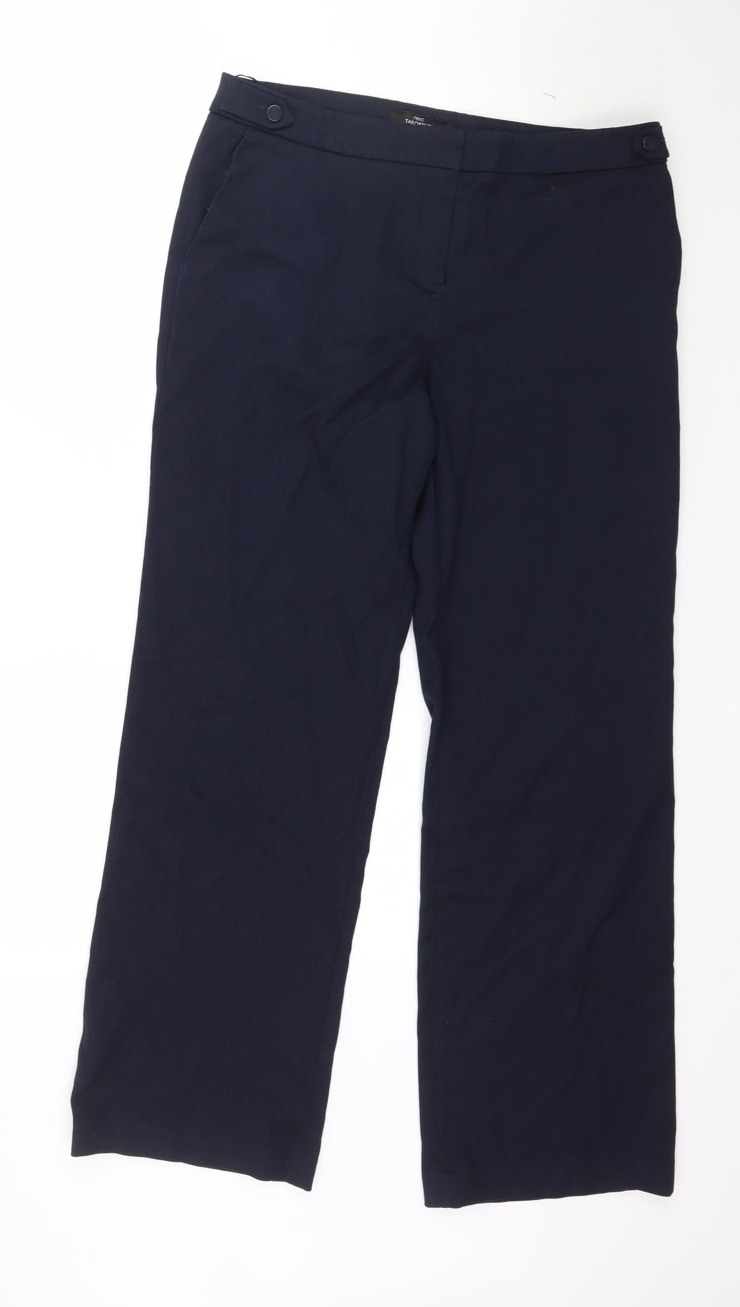 NEXT Womens Blue   Trousers  Size 14 L31 in