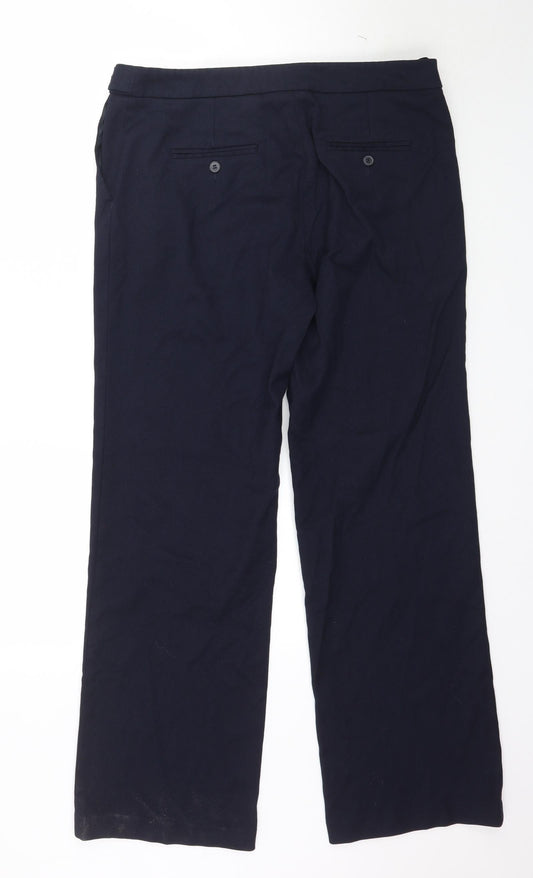 NEXT Womens Blue   Trousers  Size 14 L31 in