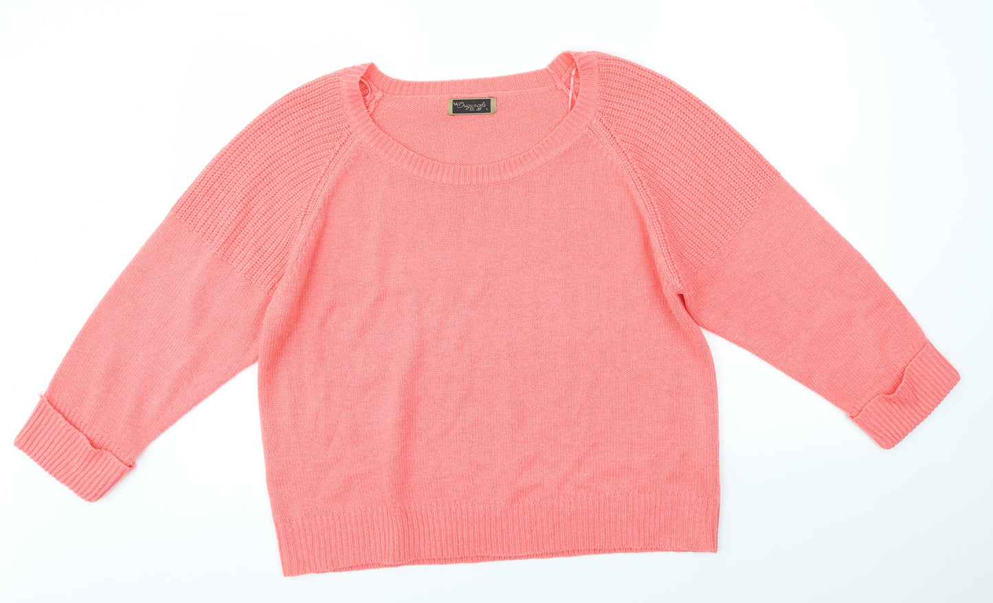 ORIGINALS Womens Pink   Pullover Jumper Size L