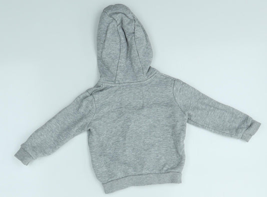 LUPILO Baby Grey   Full Zip Jumper Size 3-6 Months