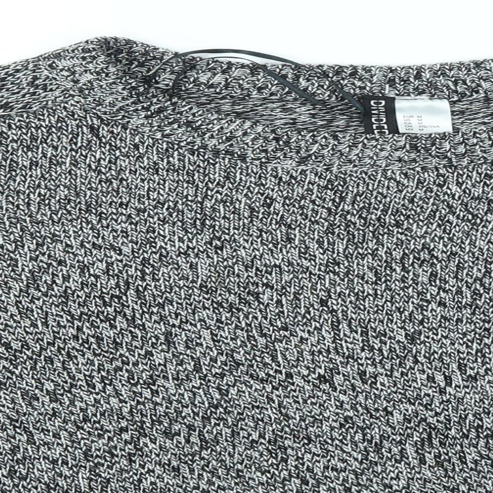 H&M Womens Grey   Pullover Jumper Size M