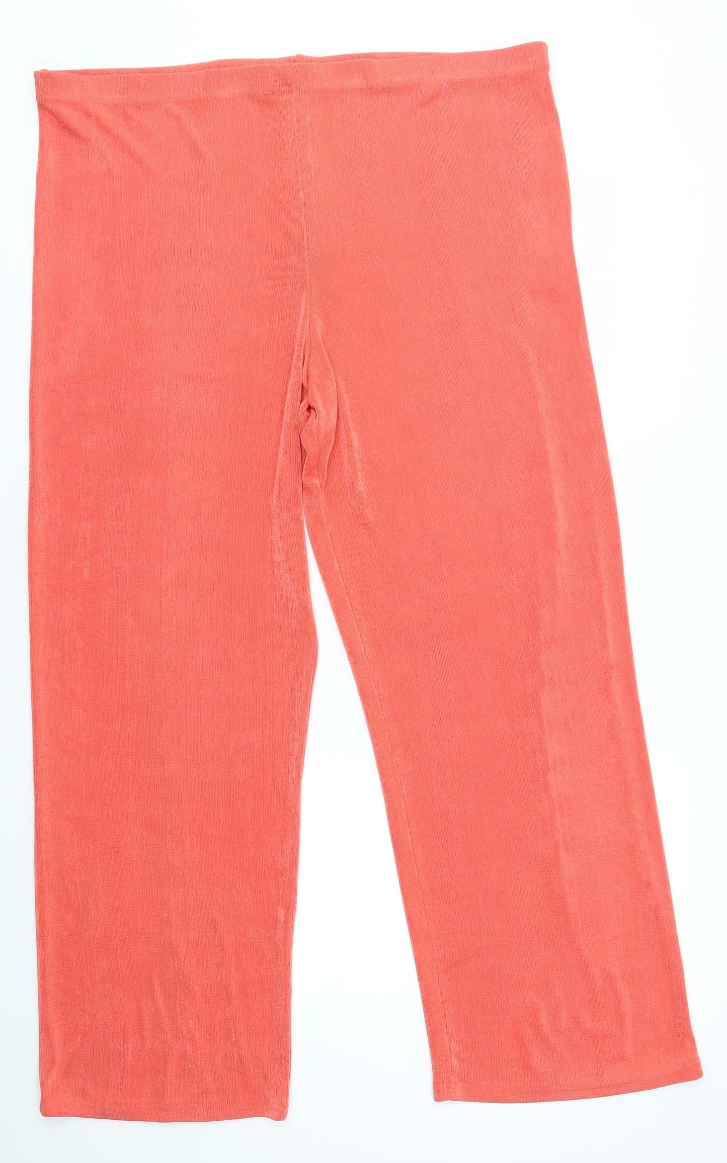 Reflections Womens Orange   Trousers  Size 2XL L28 in