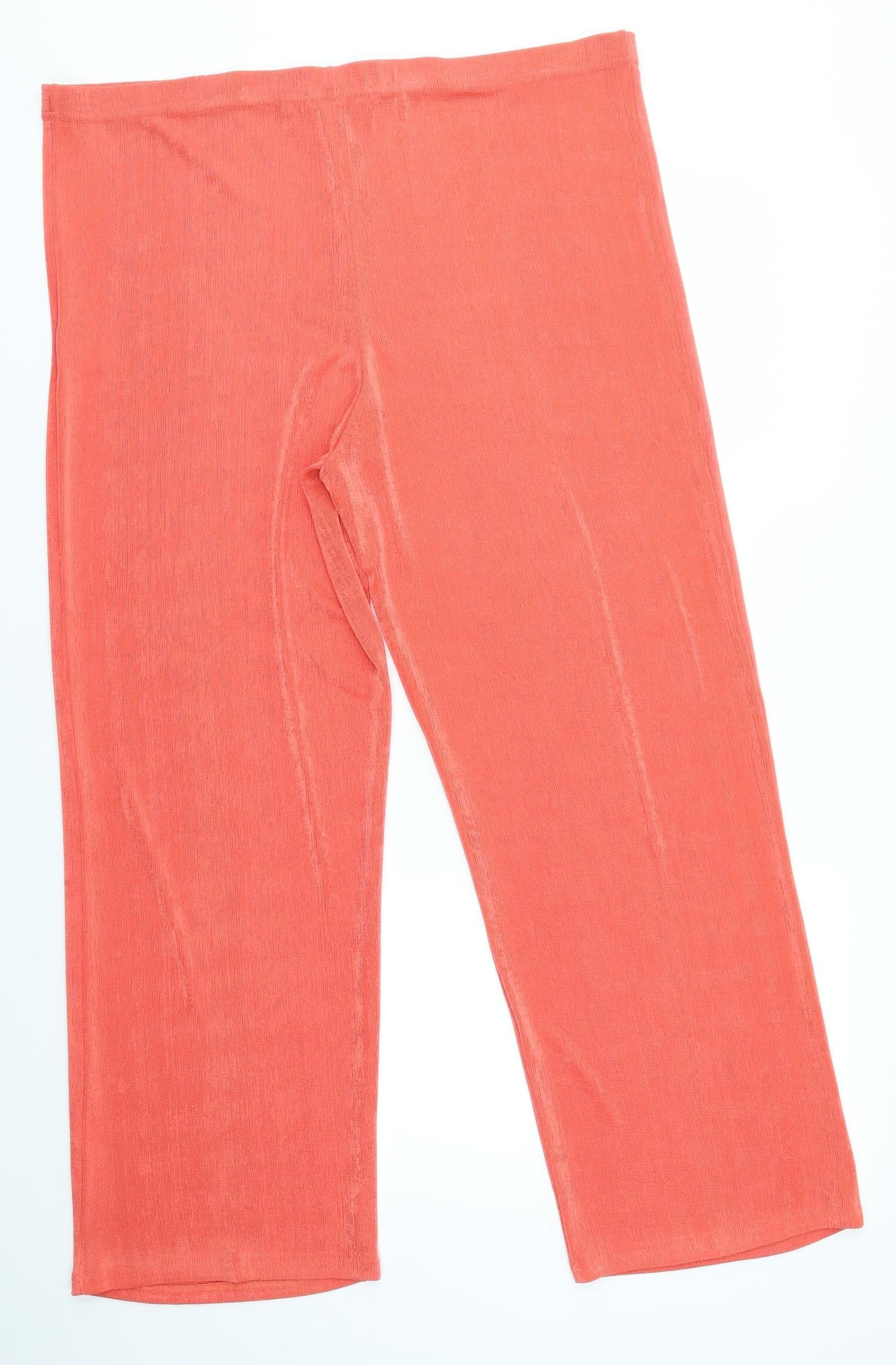 Reflections Womens Orange   Trousers  Size 2XL L28 in