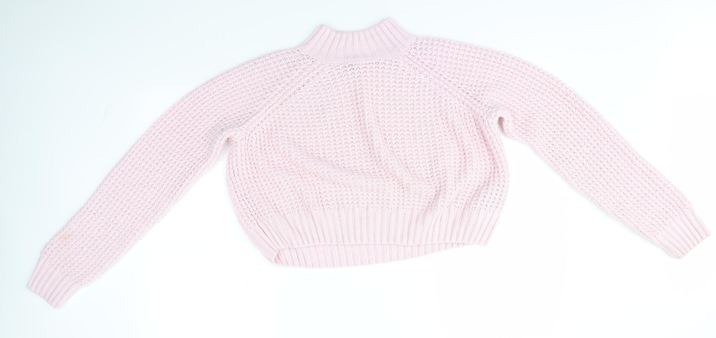 H&M Womens Pink   Pullover Jumper Size M