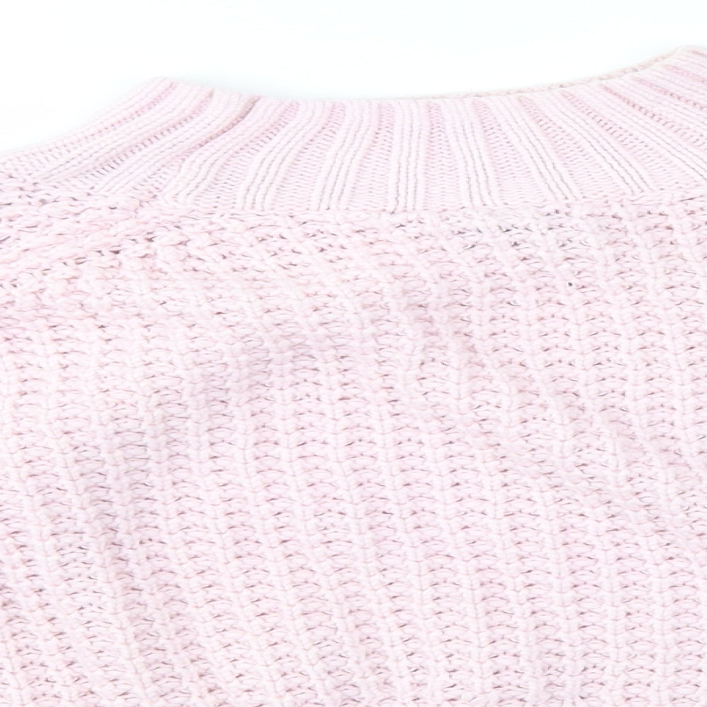 H&M Womens Pink   Pullover Jumper Size M