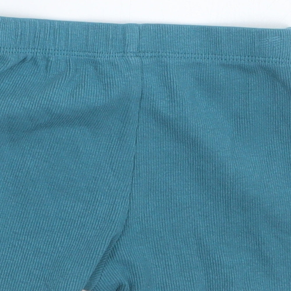 George Girls Blue   Cropped Trousers Size 3-6 Months