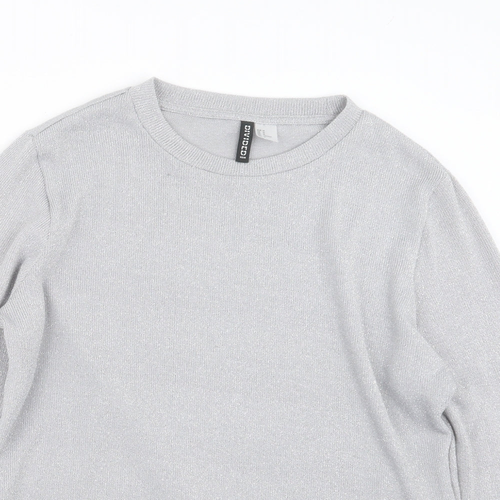 Divided by H&M Womens Grey   Pullover Jumper Size M
