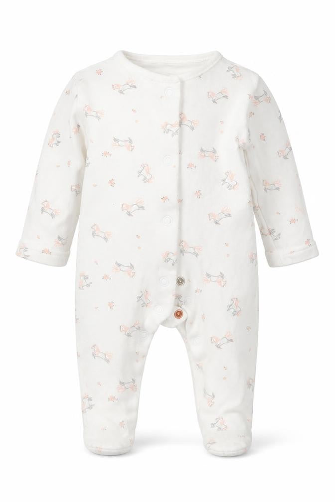 George Girls Pink Geometric  Babydoll One Piece Size Newborn