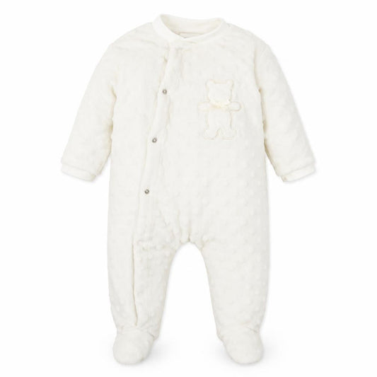 kyle&deena Girls White   Coverall Outfit/Set Size 6-9 Months