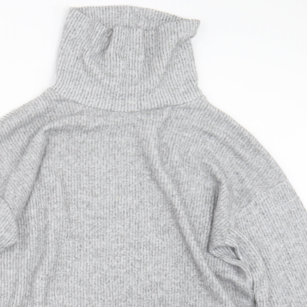 New Look Womens Grey   Pullover Jumper Size L