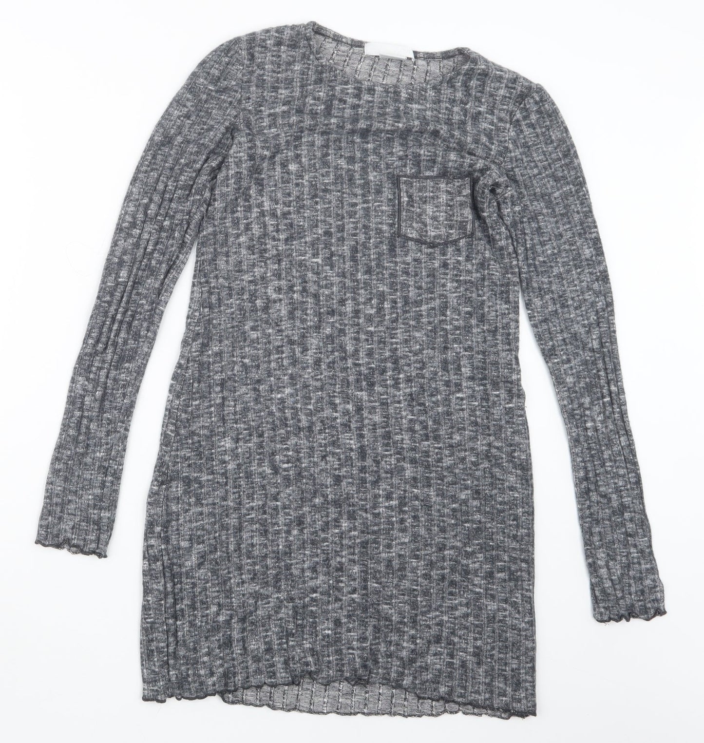 Cooperative Womens Blue  Knit Pullover Jumper Size S