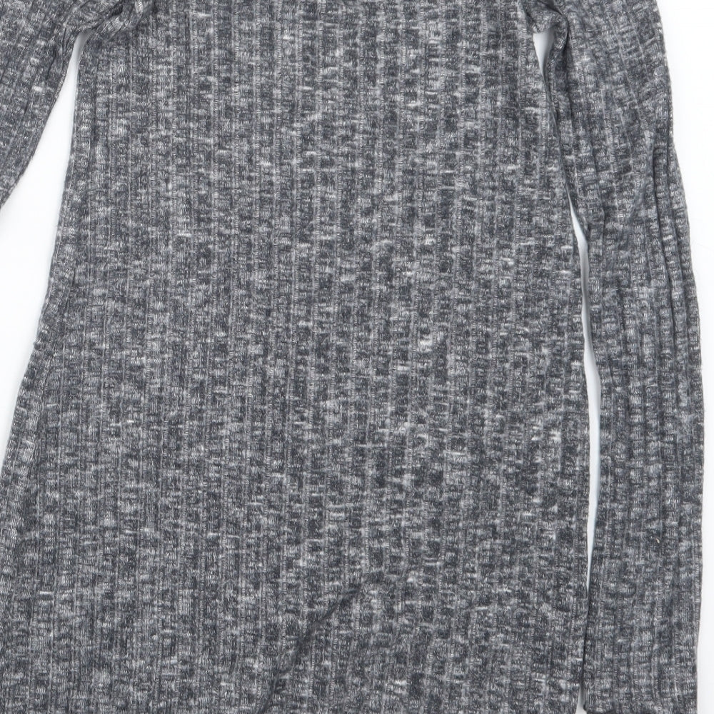 Cooperative Womens Blue  Knit Pullover Jumper Size S