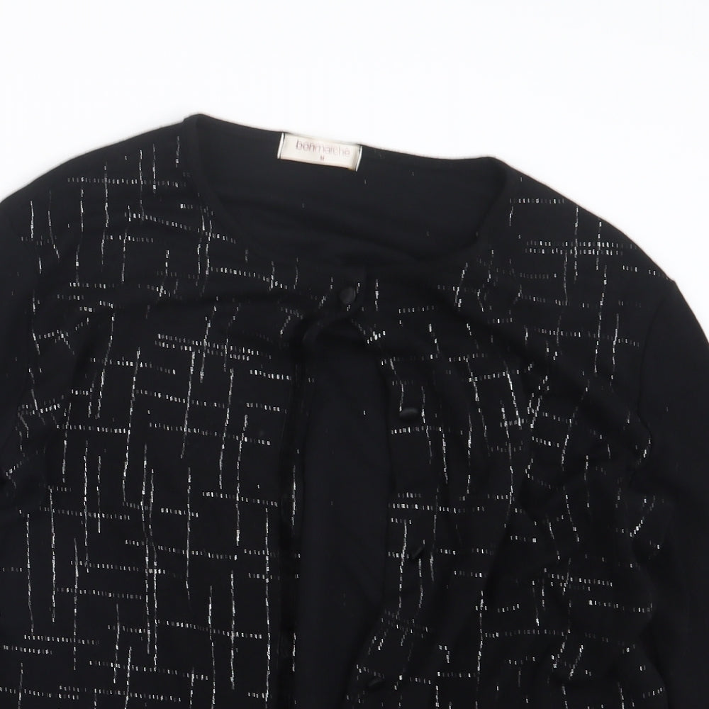 Bonmarché Womens Black   Cardigan Jumper Size M