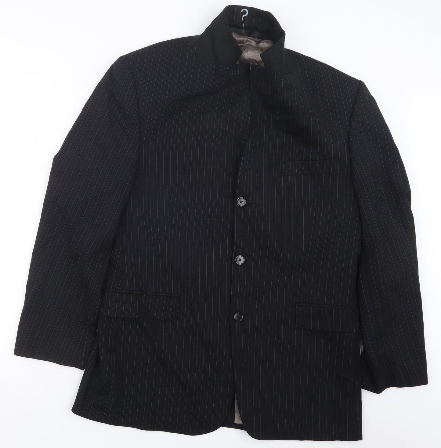 Marks and Spencer Mens Black   Jacket Suit Jacket Size 40