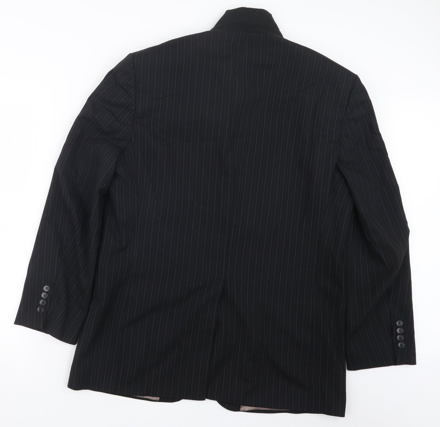 Marks and Spencer Mens Black   Jacket Suit Jacket Size 40