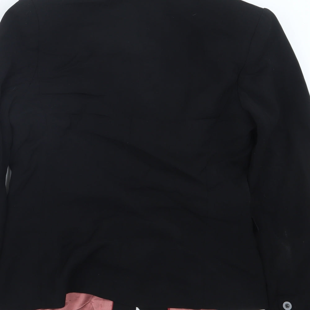 Preworn Womens Black   Jacket Blazer Size 10