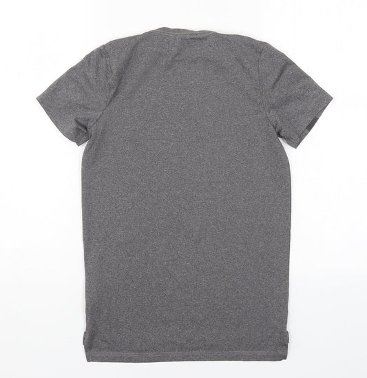 F&F Boys Grey   Basic T-Shirt Size 8-9 Years  - Bronx