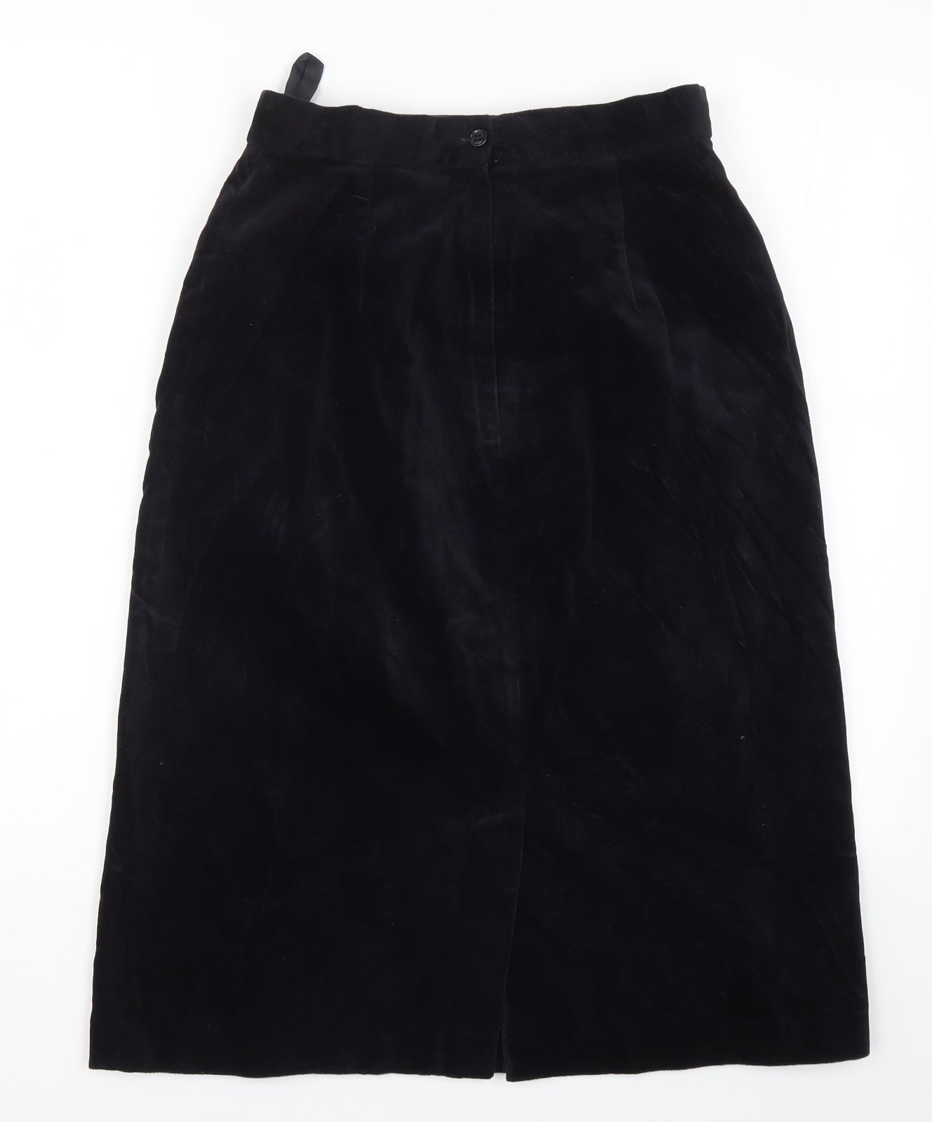 Preworn Womens Black   A-Line Skirt Size 14