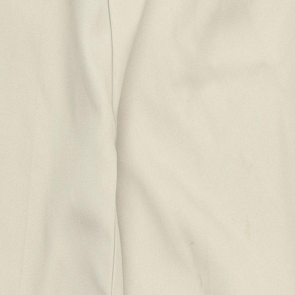 Slimma Womens Beige   Trousers  Size 12 L22.5 in