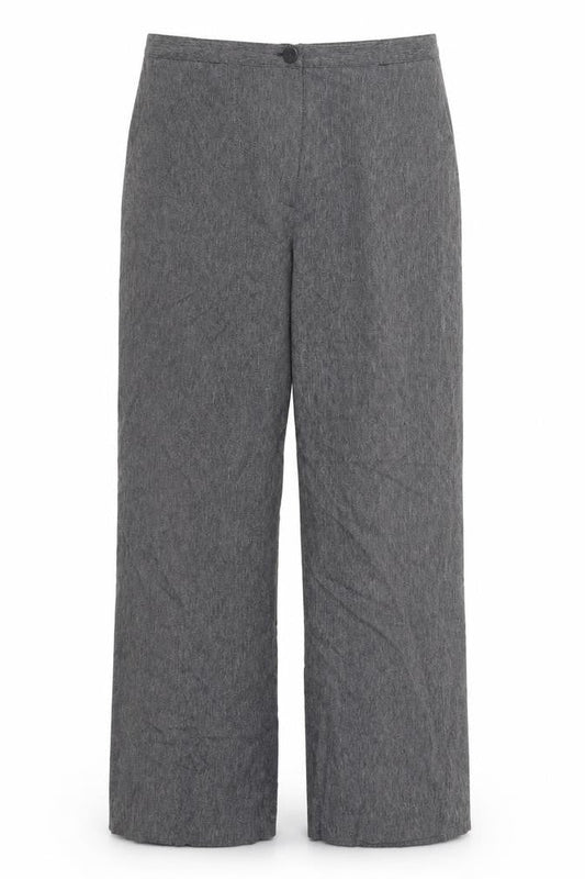 Debenhams Womens Grey Herringbone  Trousers  Size 12 L29 in