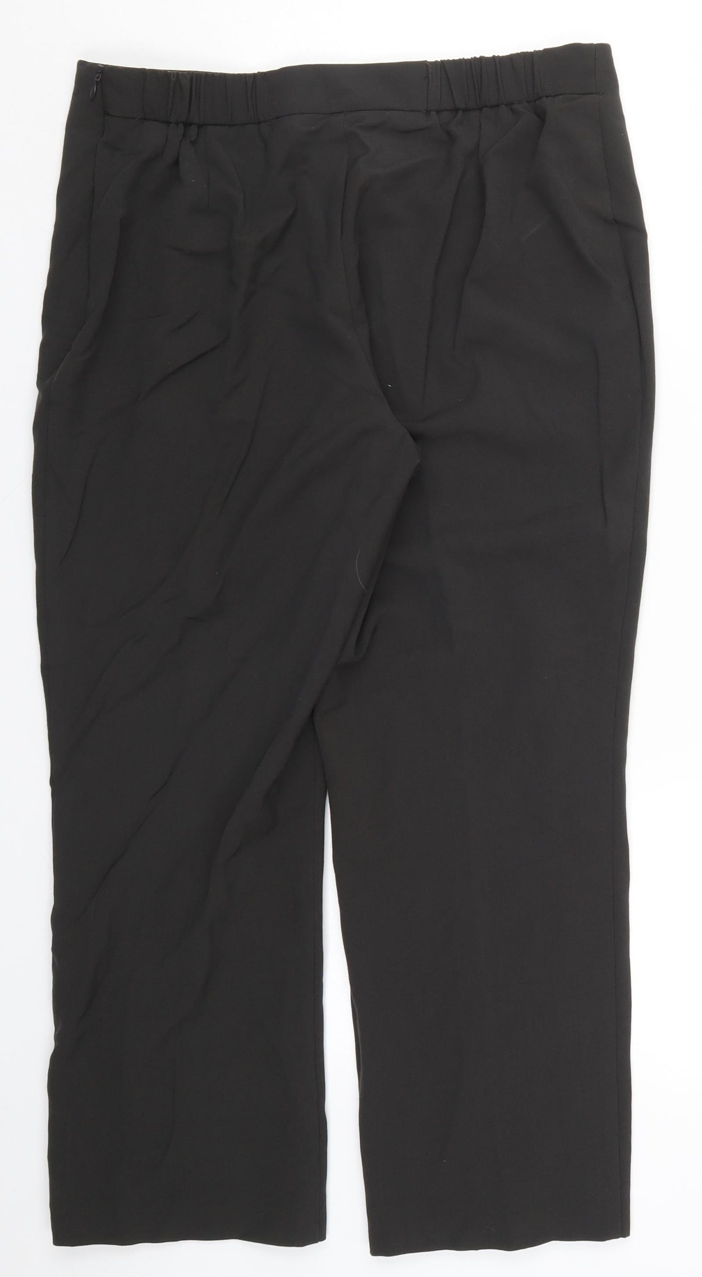 Marks and Spencer Womens Green   Trousers  Size 14 L25 in