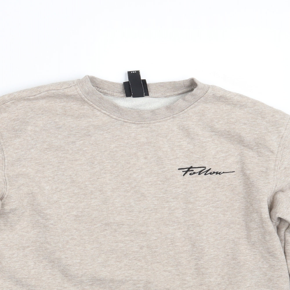H&M Womens Beige   Pullover Jumper Size XS