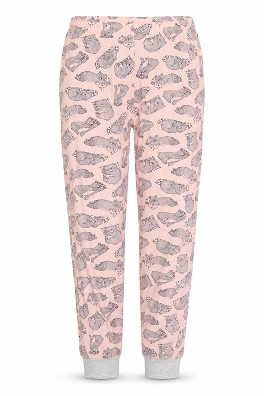 George Girls Pink Animal Print  Sweatpants Trousers Size 11-12 Years