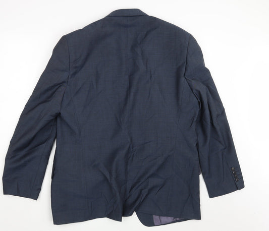 HIJKLM  Mens Blue   Jacket Blazer Size 44