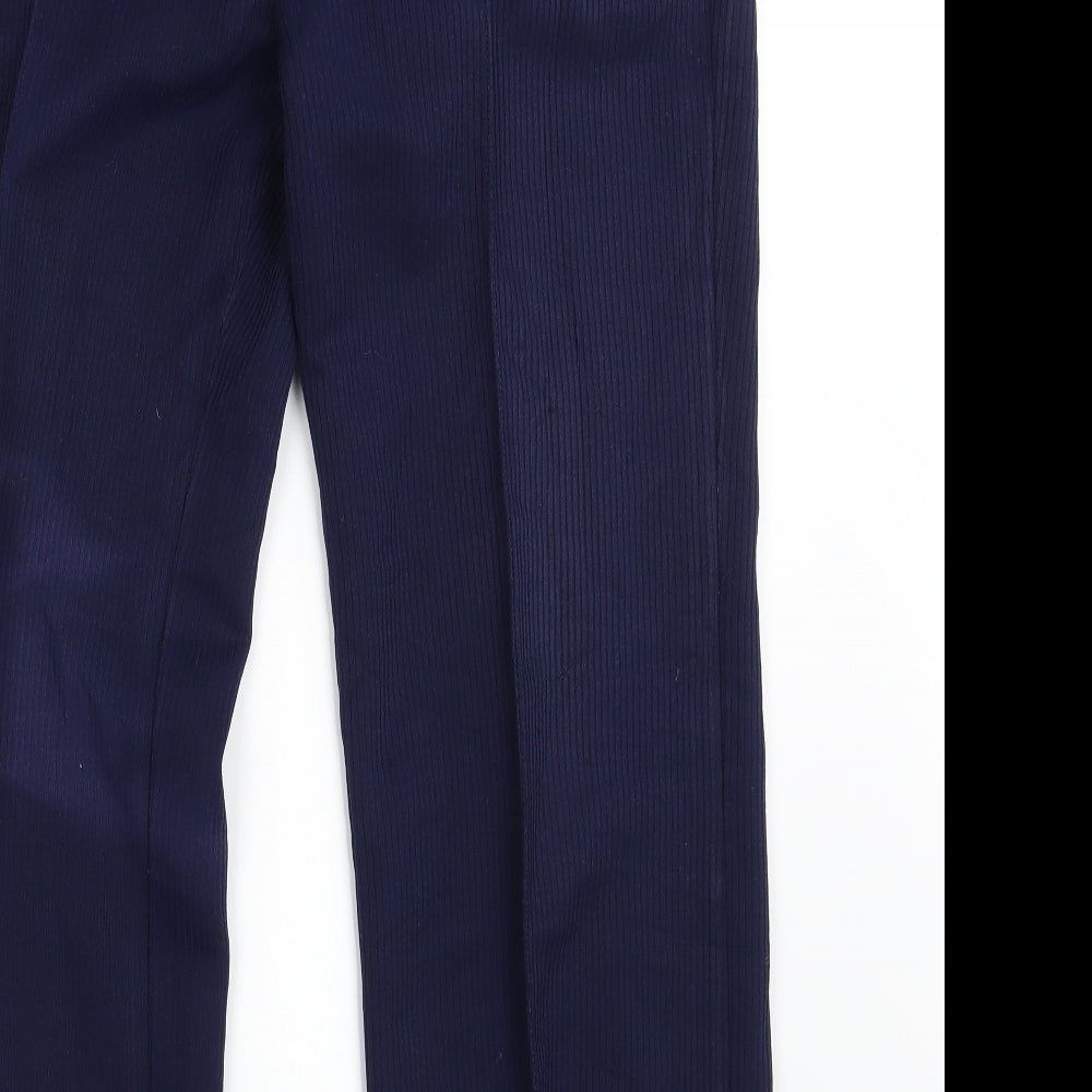 M&S Womens Blue   Bloomer Trousers Size 16 L26 in