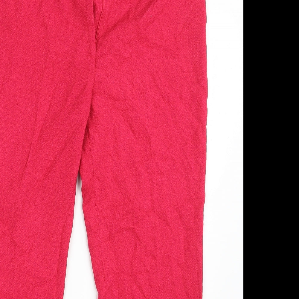 NEXT Womens Pink   Dress Pants Trousers Size 12 L28 in