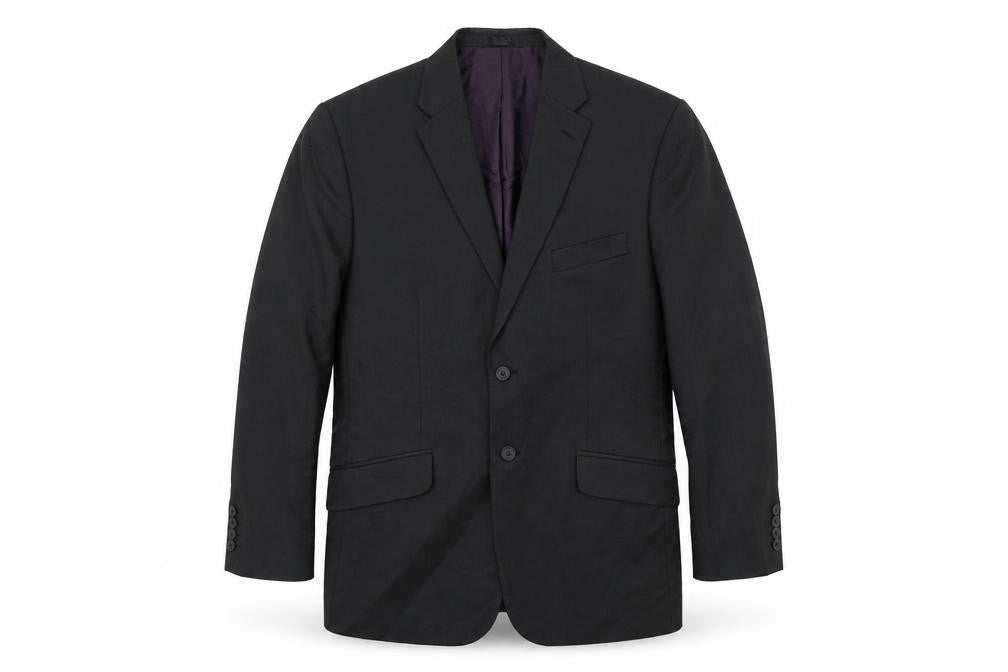 F&F Mens Black Striped  Jacket Blazer Size 44