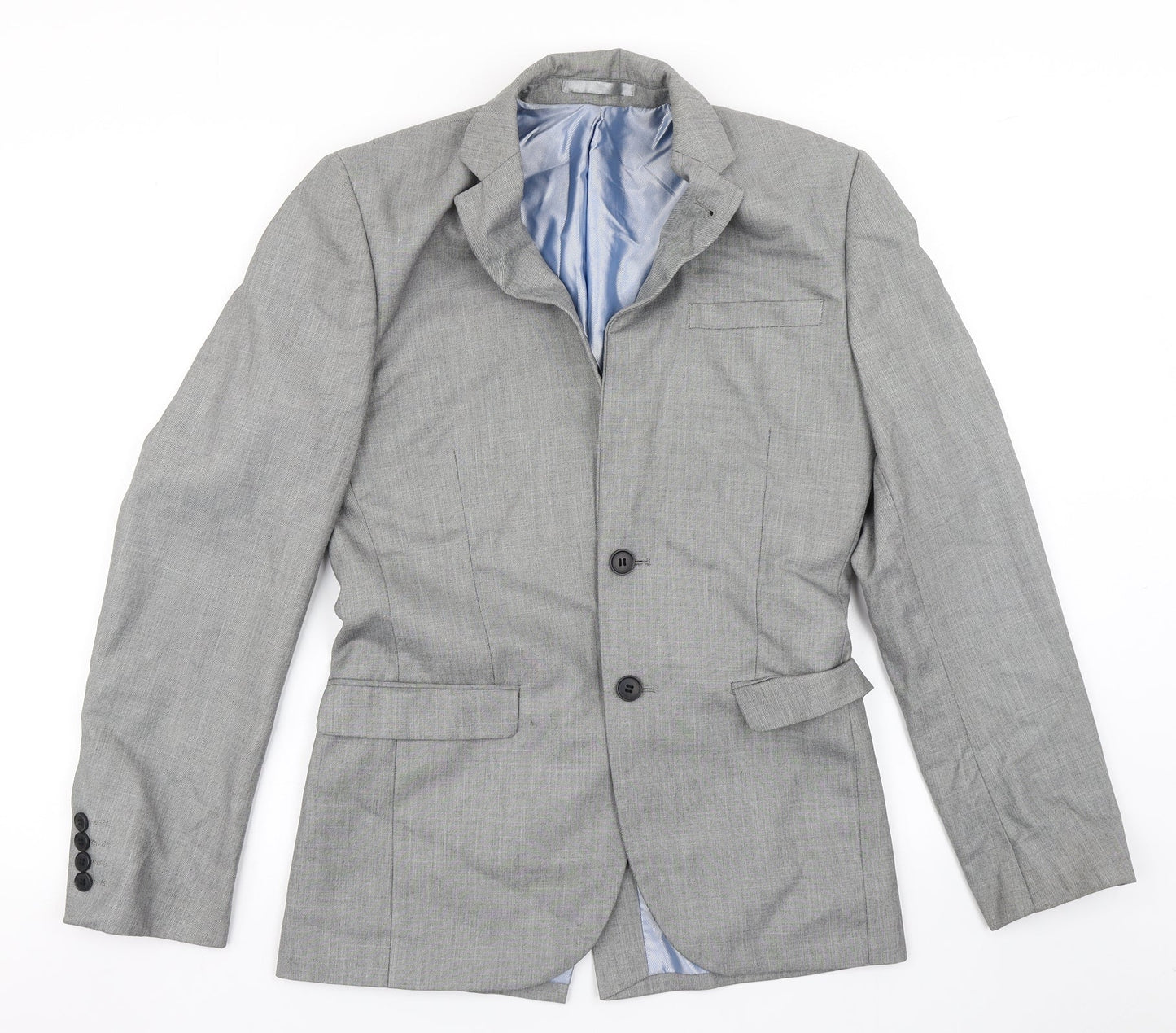 Cedar Wood State Mens Grey   Jacket Blazer Size 34
