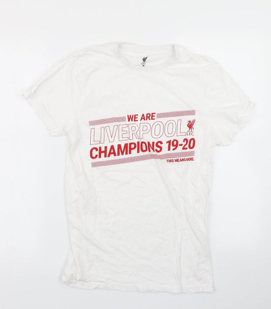 L.F.C Mens White    T-Shirt Size M