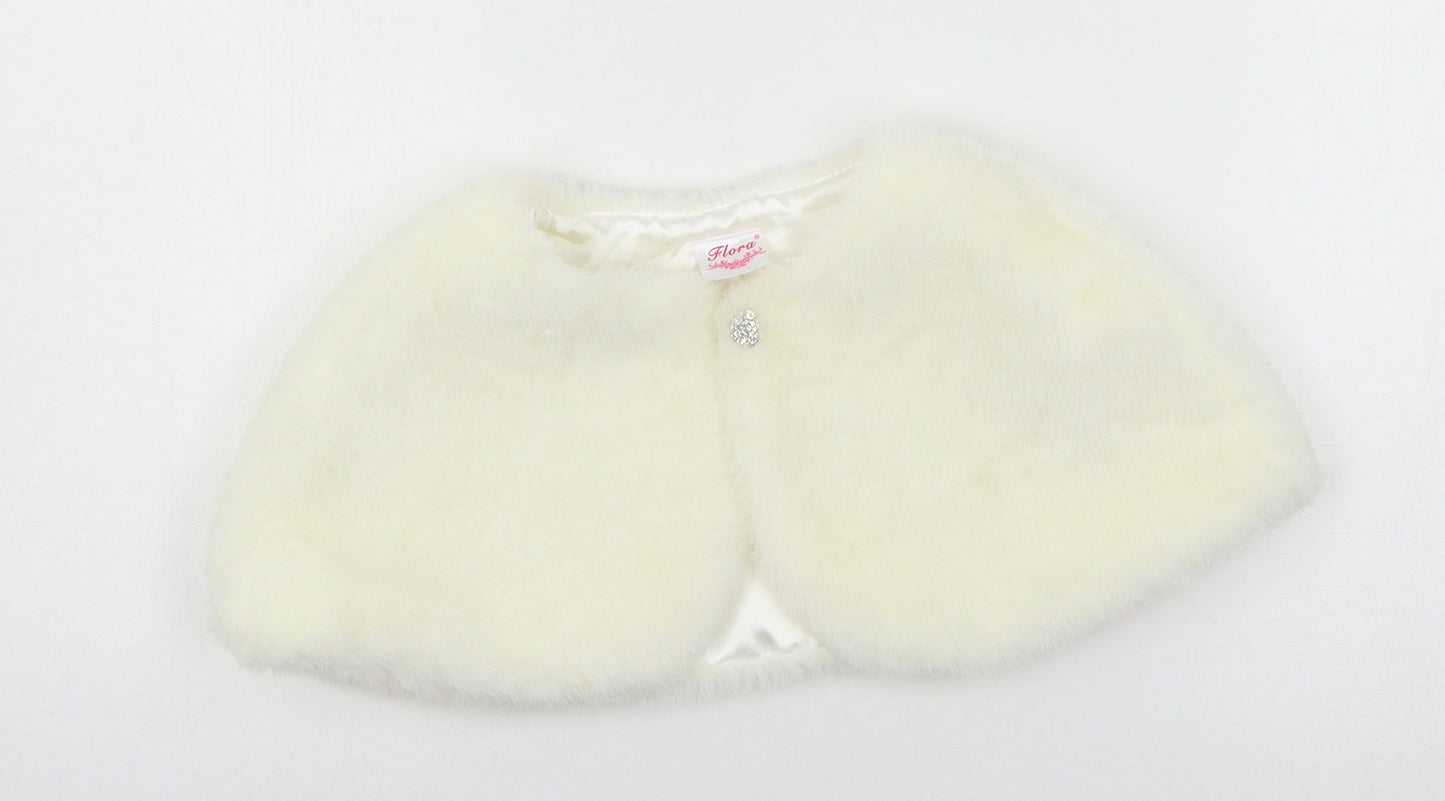 Flora Girls Ivory   Scarf Scarves & Wraps One Size