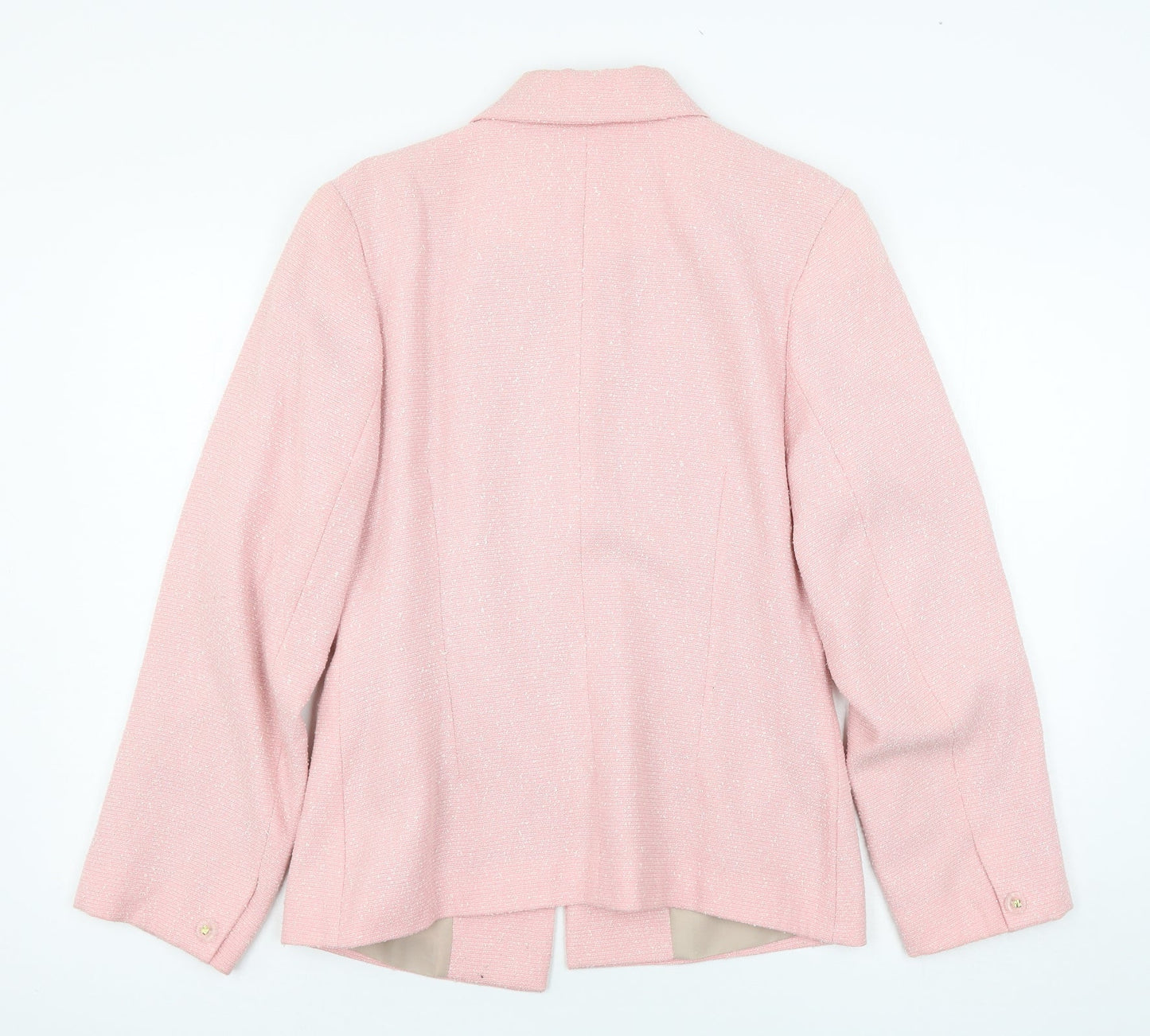 Preworn Womens Pink   Pea Coat Coat Size 10