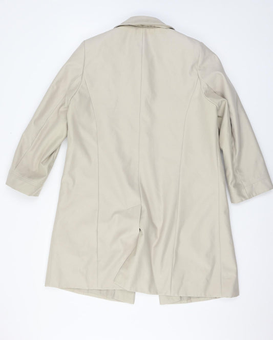 Bonmarché Womens Grey   Overcoat Coat Size S
