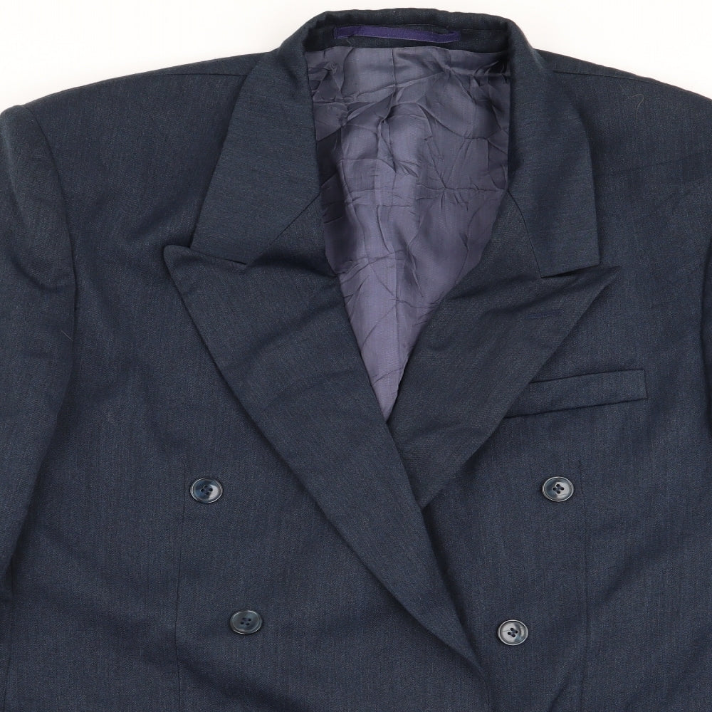 Sergio Rossi Mens Blue   Jacket Blazer Size L