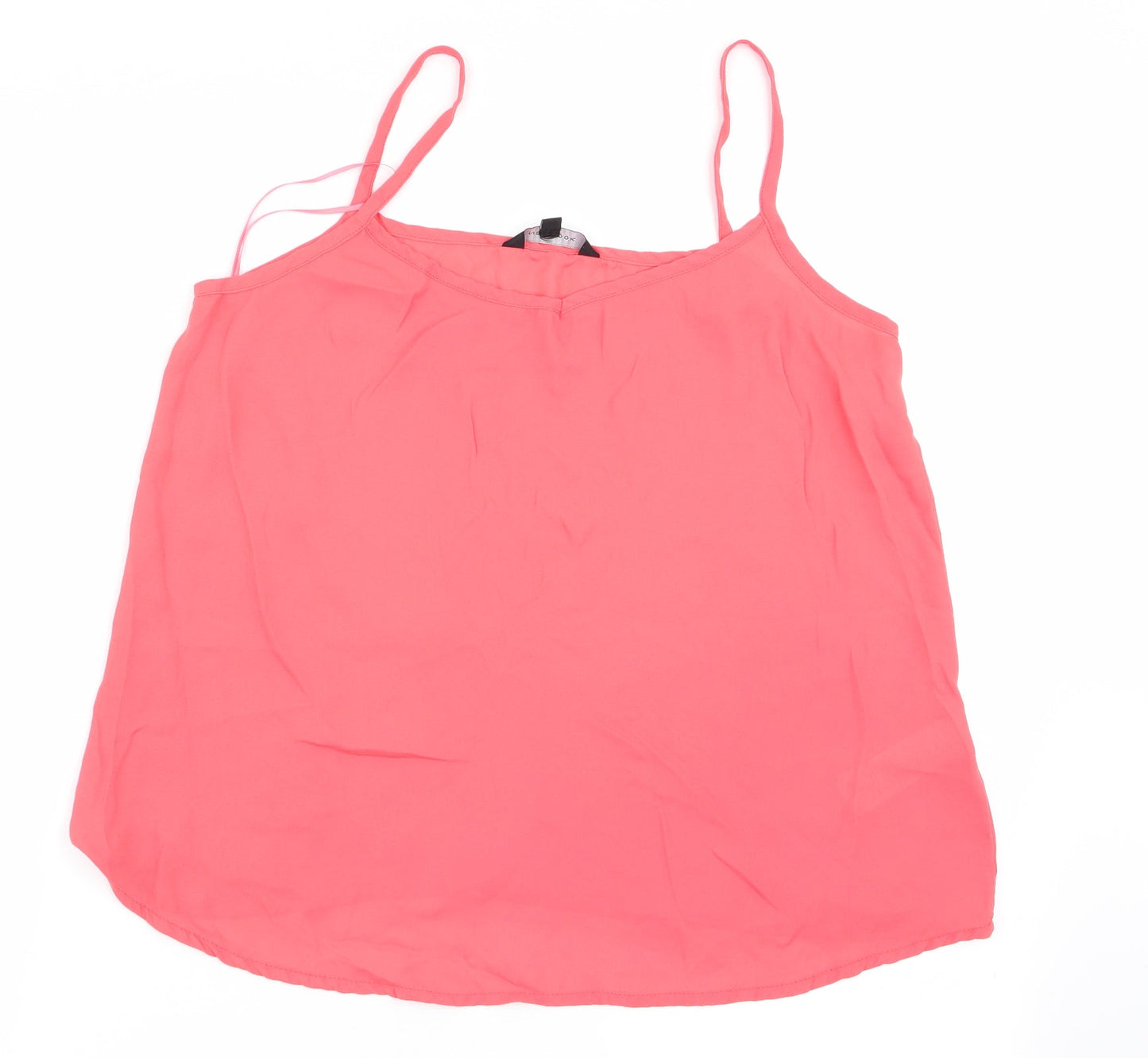 New Look Womens Orange   Camisole Tank Size 12