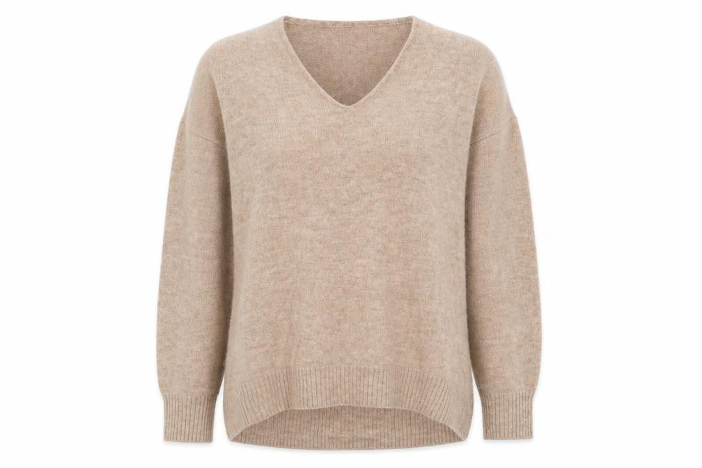 H&M Womens Beige   Pullover Jumper Size M