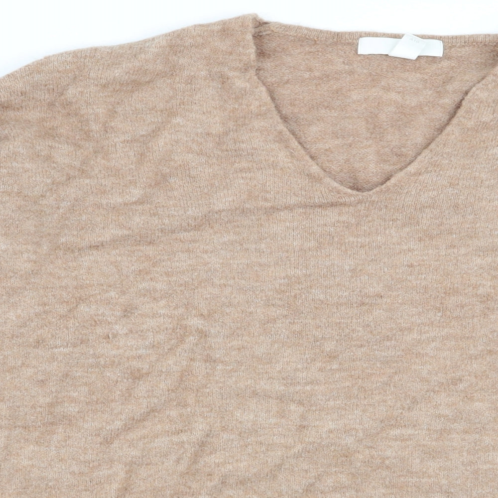 H&M Womens Beige   Pullover Jumper Size M