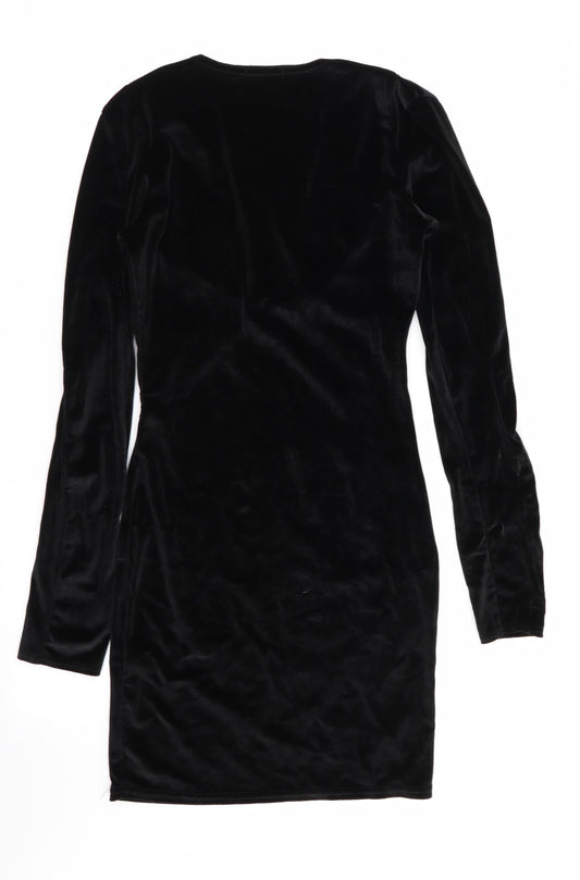 Boohoo Womens Black   Fit & Flare  Size 10