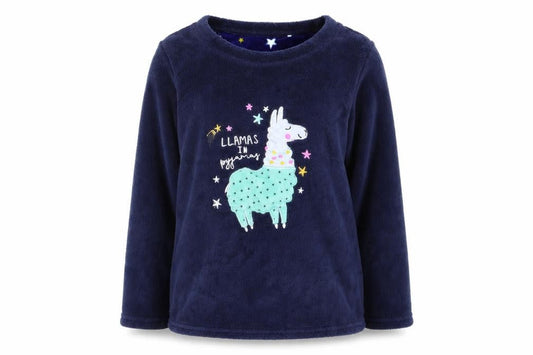 just like you Girls Blue Batik  Top Pyjama Top Size 10-11 Years