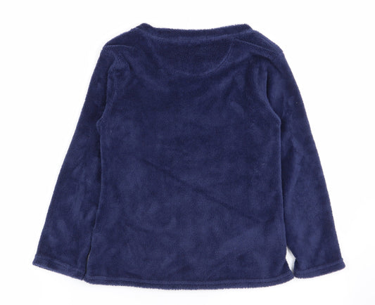just like you Girls Blue Batik  Top Pyjama Top Size 10-11 Years