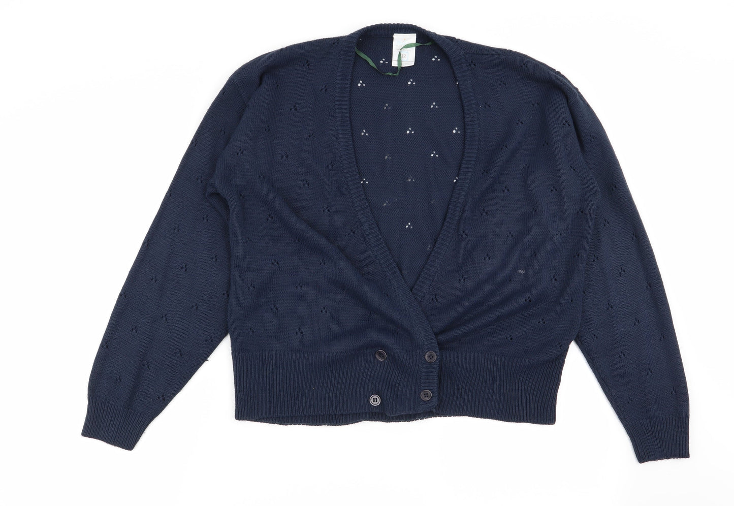 Littlewoods Womens Blue   Cardigan Jumper Size 12