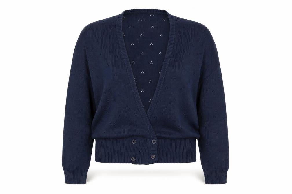 Littlewoods Womens Blue   Cardigan Jumper Size 12